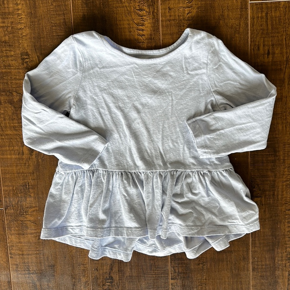 Gap Periwinkle Long Sleeve Tee 2T